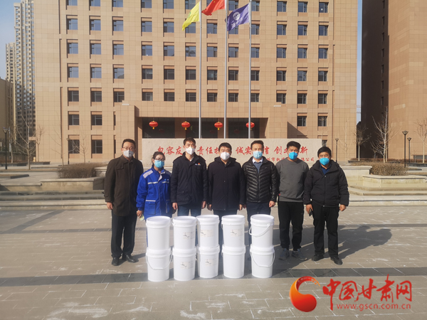 【甘肅全民戰(zhàn)“疫”】暖心！民革蘭州市委會(huì)捐助首批1噸防疫物資（圖）