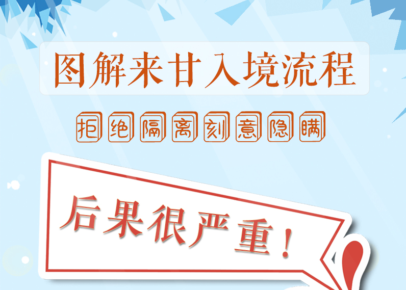 圖解來甘入境流程，拒絕隔離、刻意隱瞞，后果很嚴(yán)重!