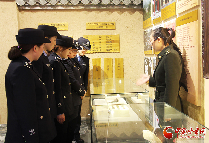 學(xué)習黨史緬懷先烈 靈臺女警的這個“三八節(jié)”過得很充實