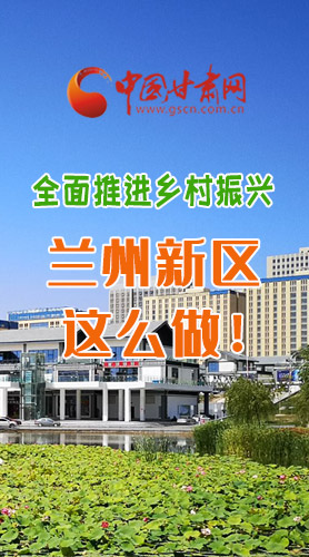 圖解|全面推進鄉(xiāng)村振興 蘭州新區(qū)這么做！