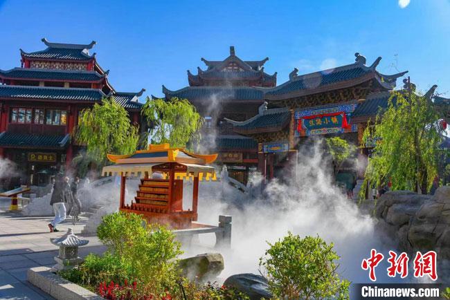 圖為嘉峪關(guān)方特歡樂(lè)世界。(資料圖) 趙海宏 攝