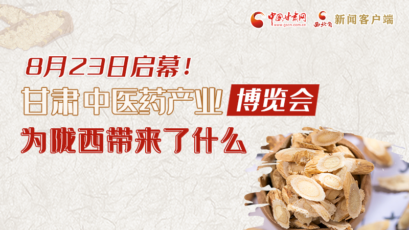 長圖丨8月23日啟幕，甘肅這場行業(yè)盛會為隴西帶來了什么？