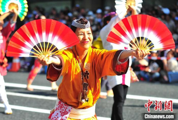 日本仙臺七夕祭。孫冉 攝